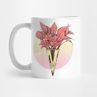 Foliage in cone Mug